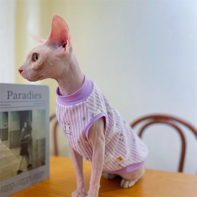 Chaleco verano para gatos y perros – Algodón suave con estampado animal - imagen 2