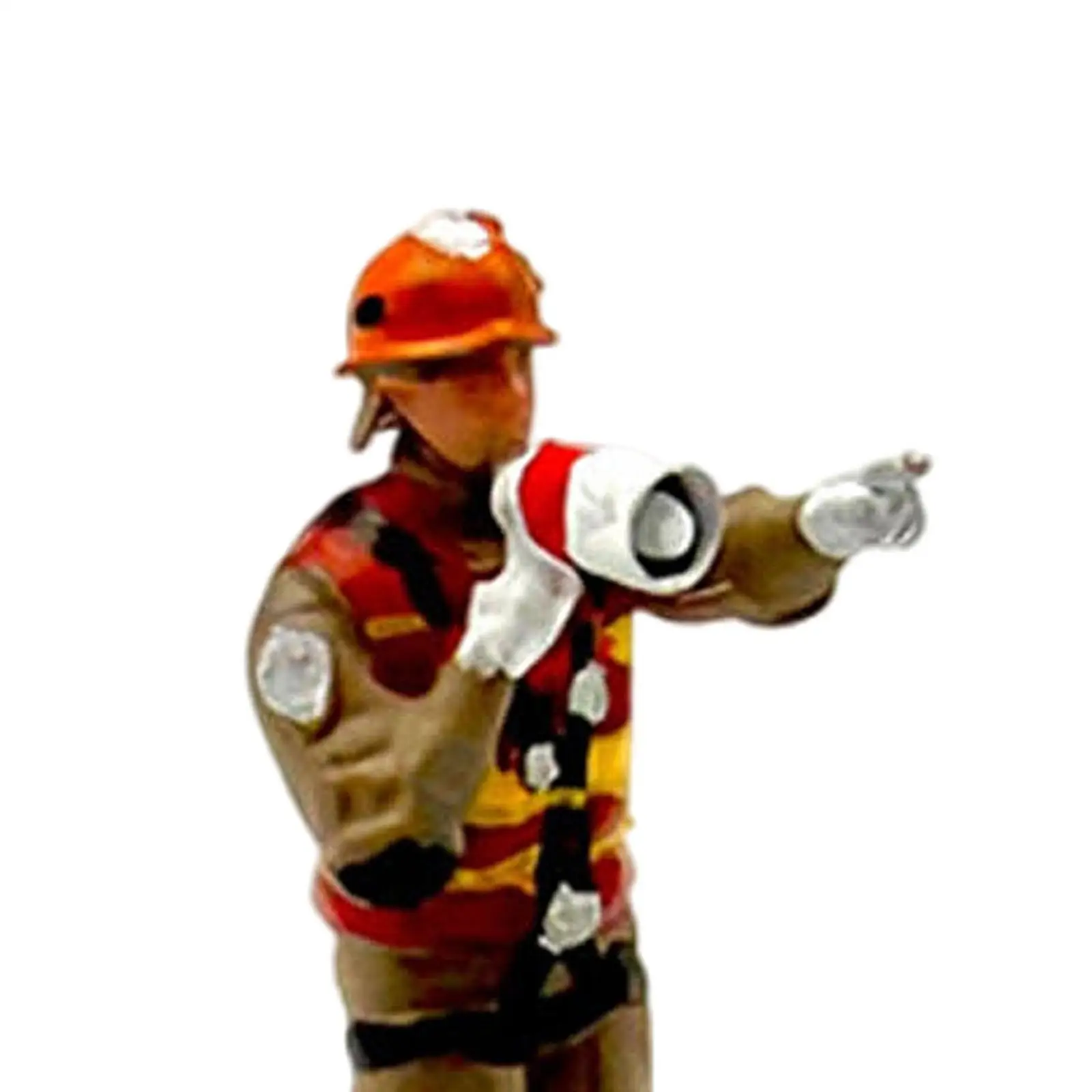 1/64 Scale Firefighter Figure Mini Tiny People Model Diorama Action Figures for Micro Landscapes Photography Props Decoration 1/64 Scale Firefighter Figure Mini Tiny People Model Diorama Action Figures for Micro Landscapes Photography Props Decoration