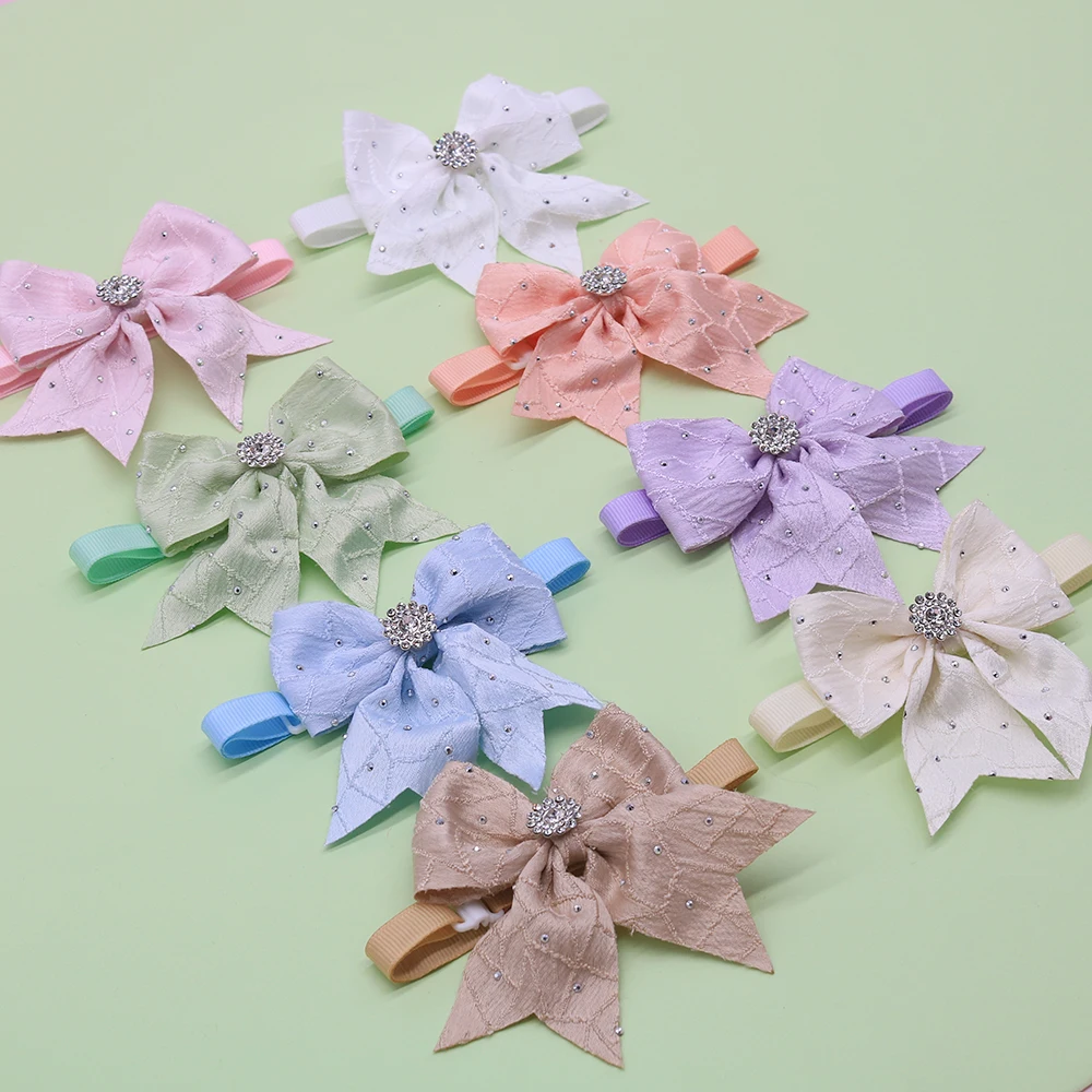 Lazos de diamantes ajustables para perros y gatos pequeños o cachorros
