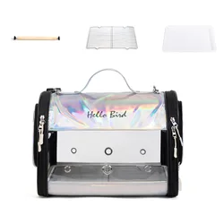 Bolsa transportadora para periquitos y cacatúas – Viaje cómodo