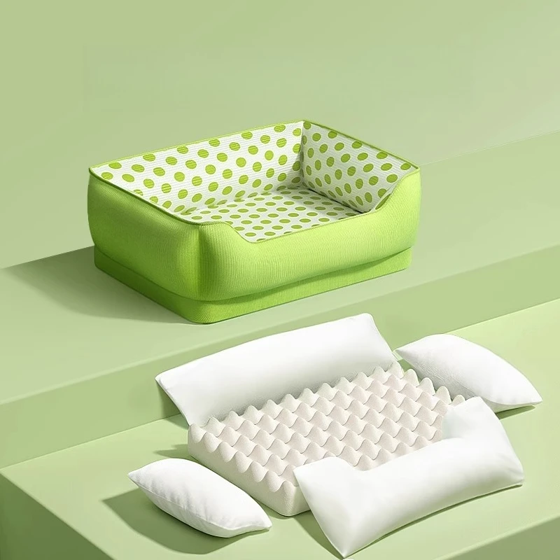 Cama creativa para perros, sofá cama de lujo para perros, almohada para perros grandes, camas para mascotas, gatos, gatitos, perros, alfombrillas para dormir, productos - imagen 4