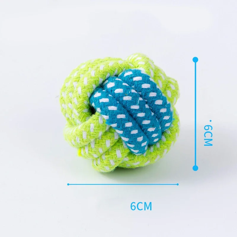Cotton rope ball