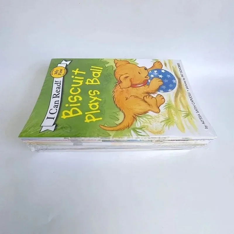 Libro de lectura para niños, juego de 27 libros/juego de fonética, Imagen en inglés, I Can Read Biscuit, Story, Educación Temprana - imagen 3
