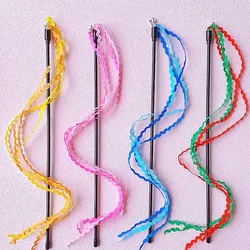 Vara de juego con borla para gatos – Juguete interactivo