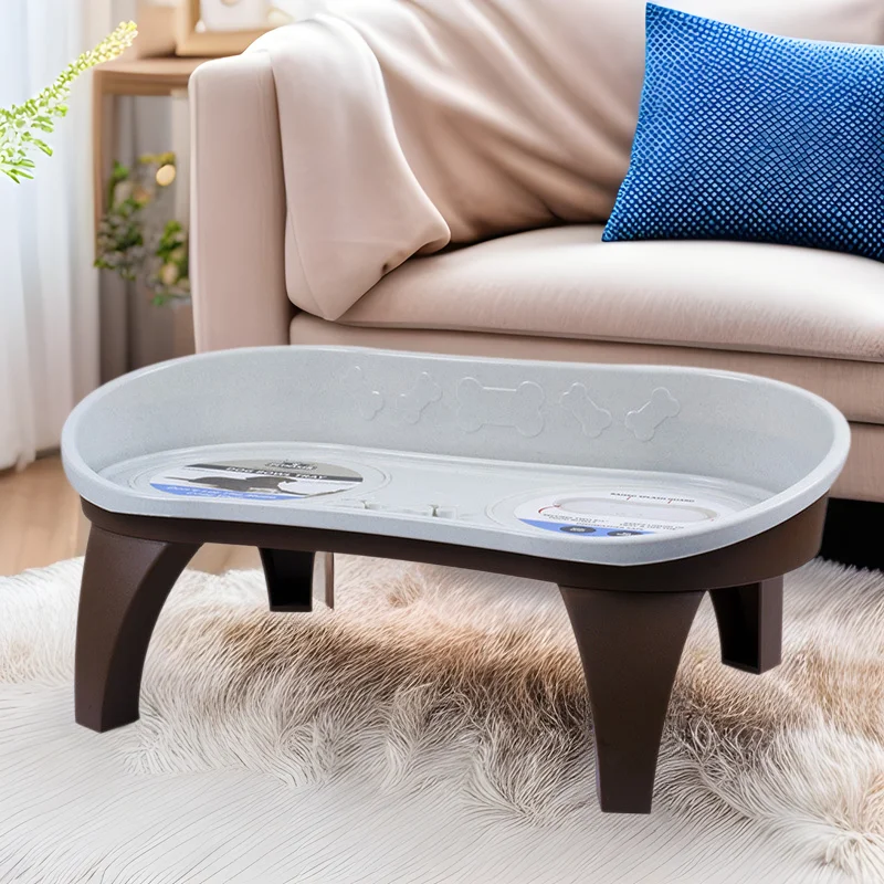 Soporte elevado para comedero y bebedero de perros y gatos - imagen 2