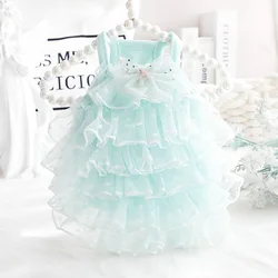 Vestido ligero de verano para perros pequeños y gatos – Ropa para mascotas