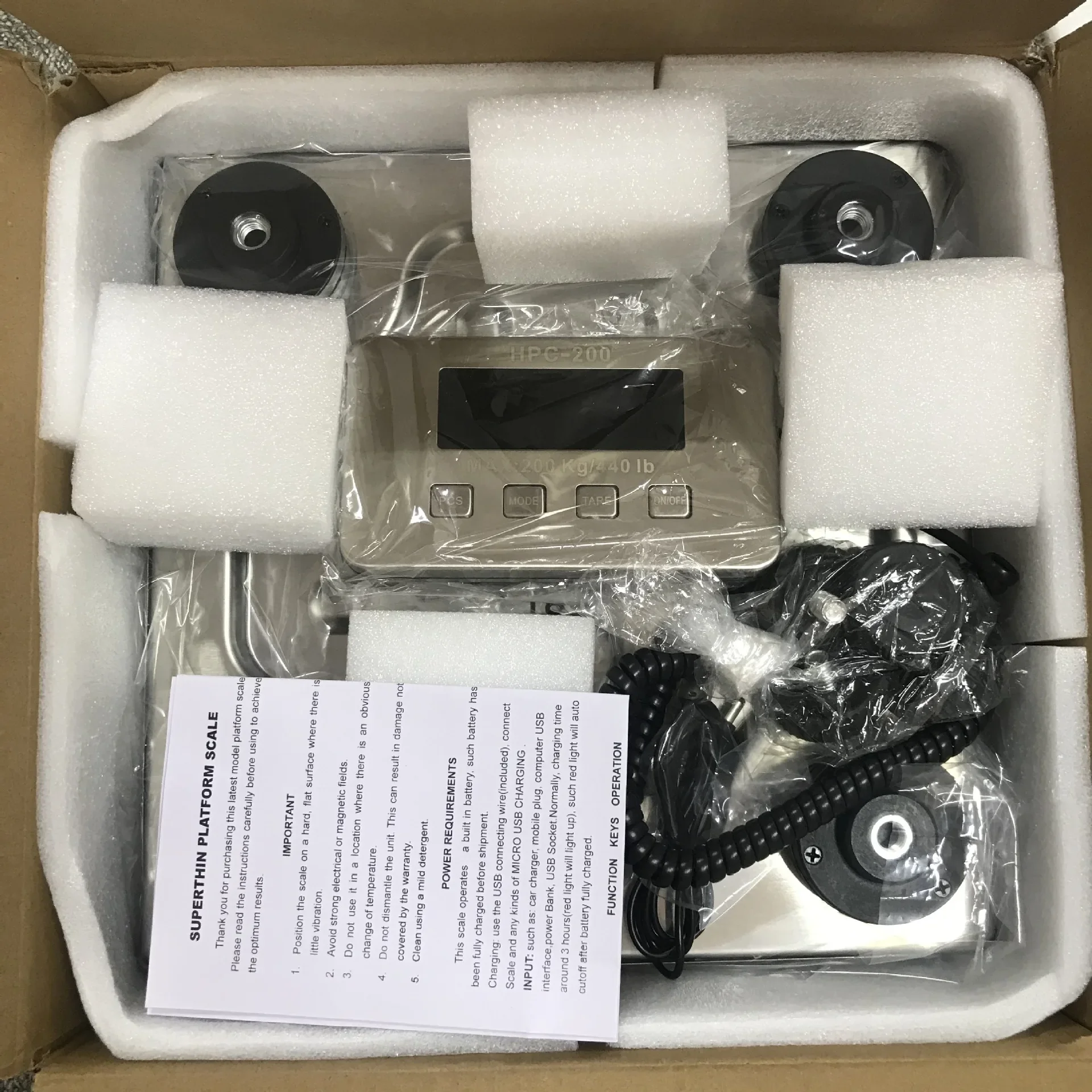 Stainless Steel Electronic Scale 30 * 30cm Multi-functional Intelligent Electronic Pattern Table Scale Pet Scales