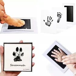Kit impresiones huella para gatos y perros – Almohadilla tinta segura