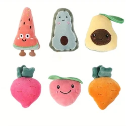 Peluche interactivo con forma de fruta para gatitos – Limpia dientes