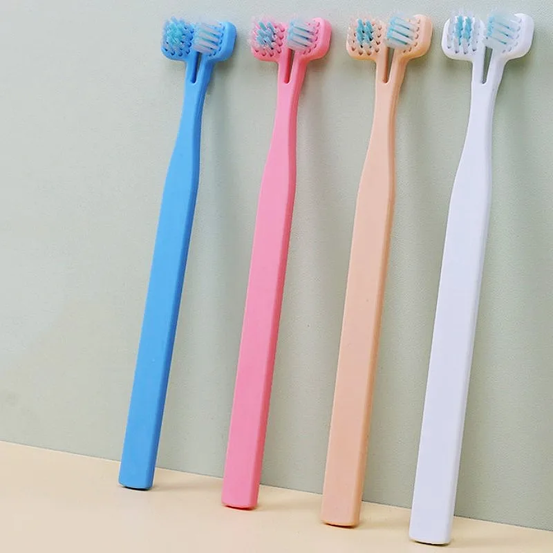 Cepillo de dientes para mascotas, doble cabezal, suministros para perros - imagen 4