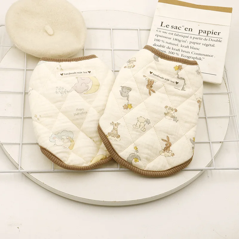 Abrigo a cuadros con burbujas para mascotas, chaleco de otoño/invierno, Top INS para perros, Parkas cálidas para perros, ropa para cachorros, ropa para perros pequeños