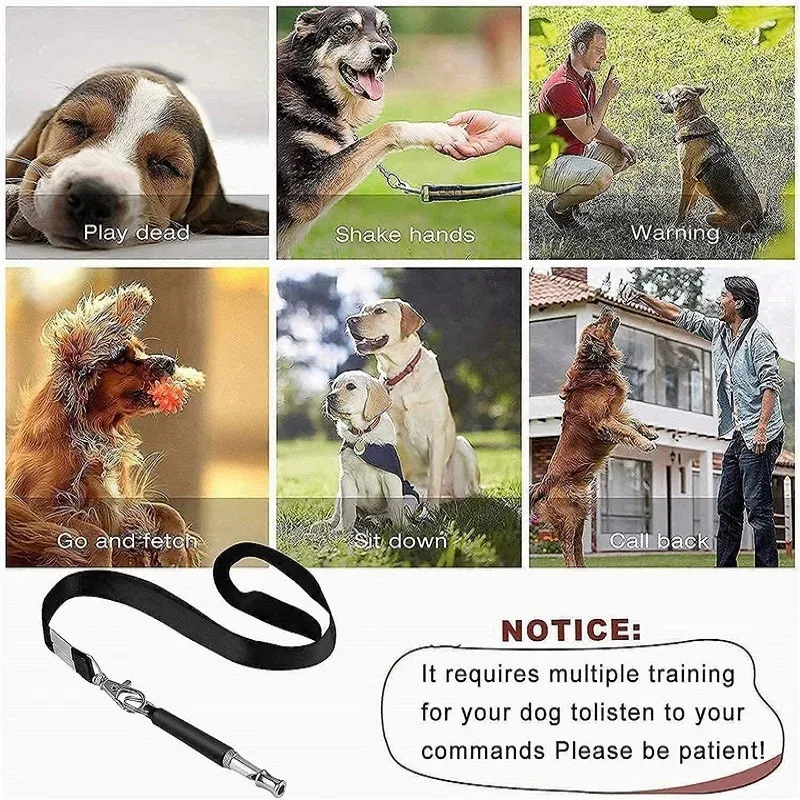 Silbato antiladridos ultrasónico para perros – De cobre