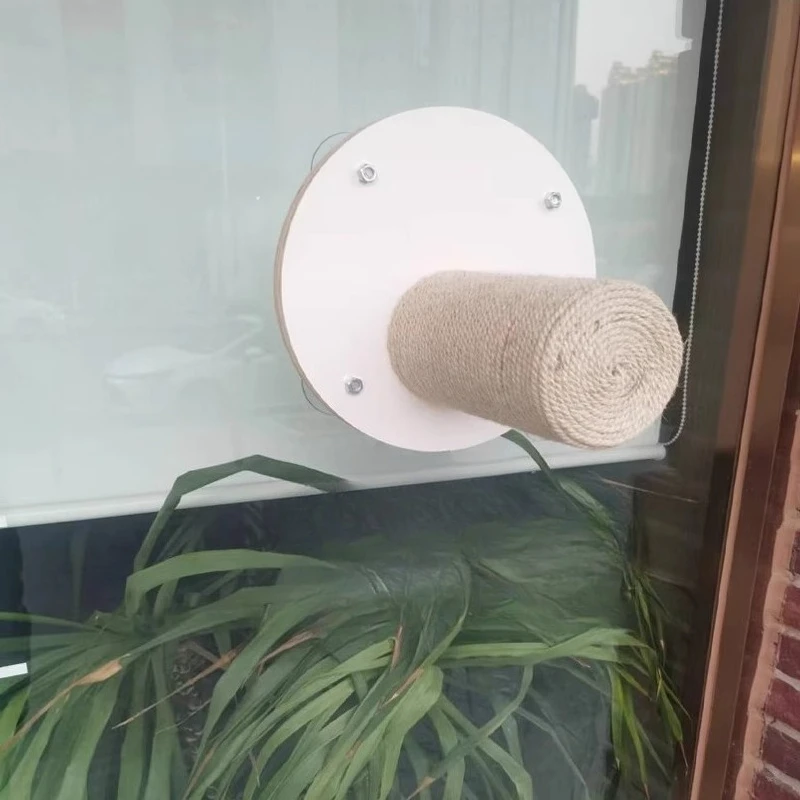 Ventosa, árbol para gatos, ventana colgante, torre para gatos, accesorios para gatos, árboles, muebles de madera, cama para gatos y gatitos, suministros de productos - imagen 3