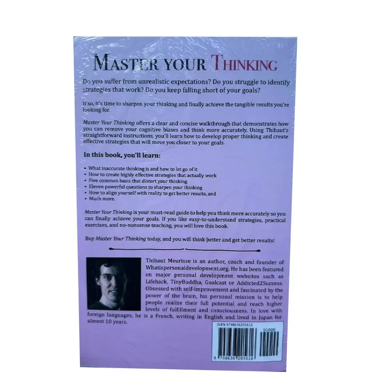 Master Your Thinking By Thibaut Meurisse, guía práctica para alinear con la realidad y obtener resultados corporales, libro en inglés - imagen 2