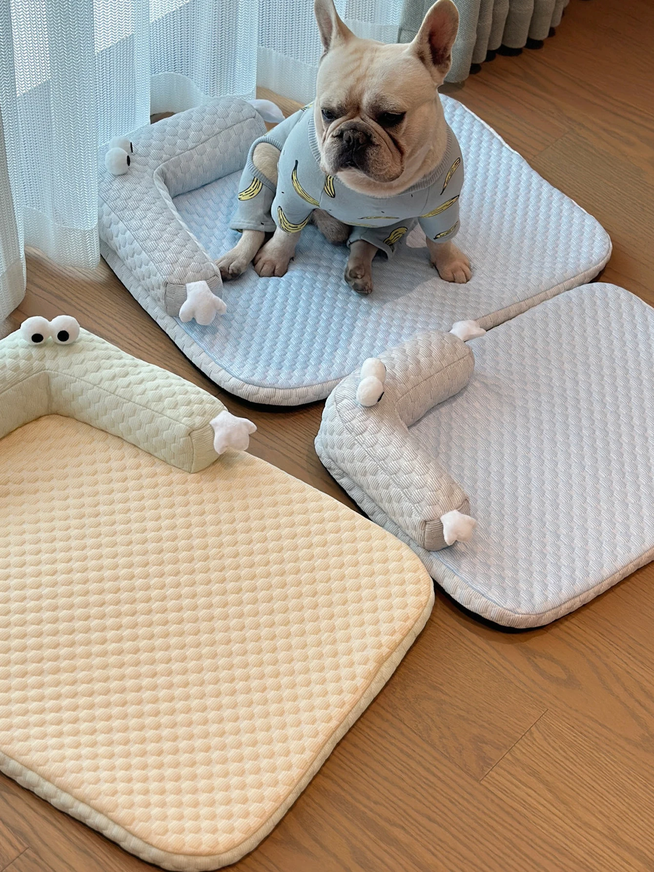 Camas ortopédicas refrescantes para mascotas, sofá impermeable, cama para perros con funda extraíble y lavable, colchoneta para mascotas de tamaño pequeño y mediano - imagen 2