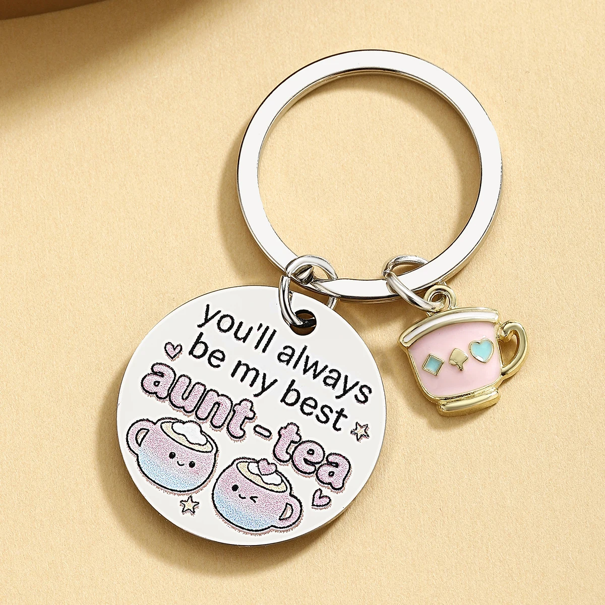 Llavero de gato original para tía – Regalo divertido - imagen 2