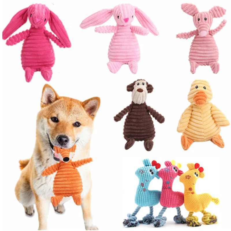 Juguetes para perros, juguetes para masticar animales de peluche, resistentes al desgaste, limpieza de dientes, juguetes para masticar para perros y cachorros, suministros de juguetes interactivos