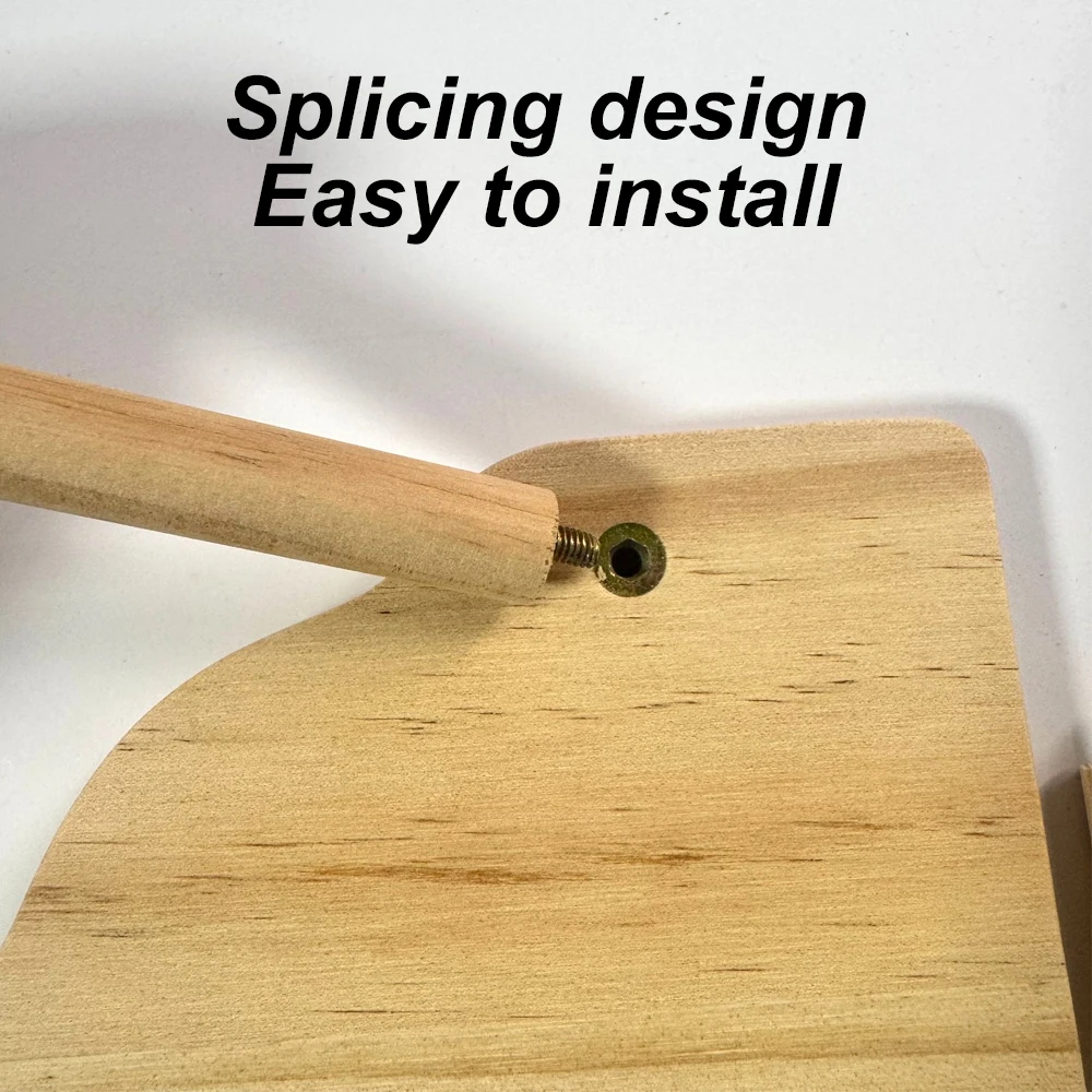 Escalera de madera para hámster, plataforma, tabla de saltar, parque infantil, juguete de escalada para hámster, escaleras para mascotas pequeñas, accesorios para jaula de hámster, 1 ud.