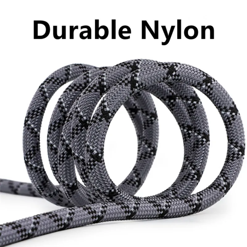 Correa para perro de 3m y 5m de largo, correa para caminar para perros, correas reflectantes para perros, cuerda grande de nailon para correr, trotar, mango suave, cadena para mascotas - imagen 4