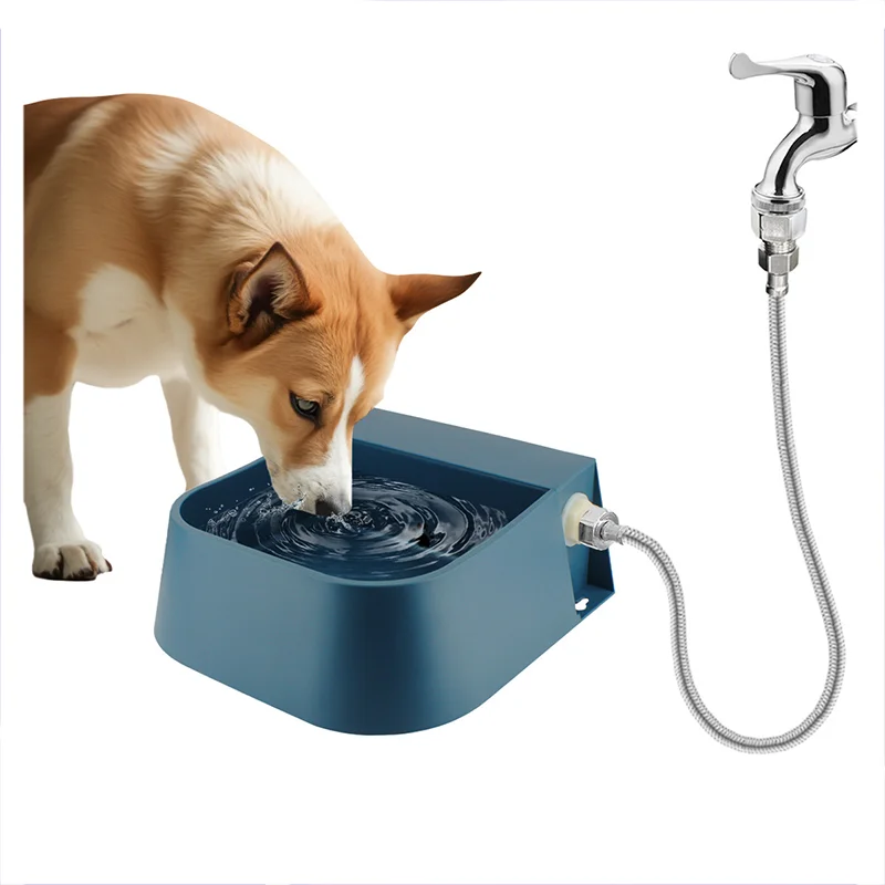Bebedero automático con bola flotante para perros y gatos – Interior y exterior