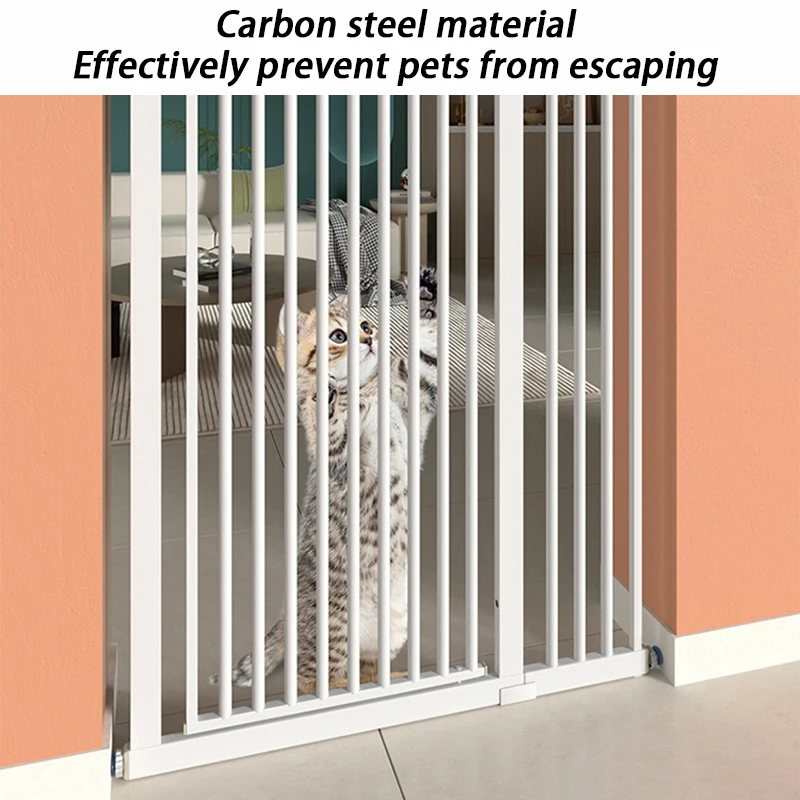 Barrera para gatos 150 cm - valla anti-salto con puerta de aislamiento - imagen 4