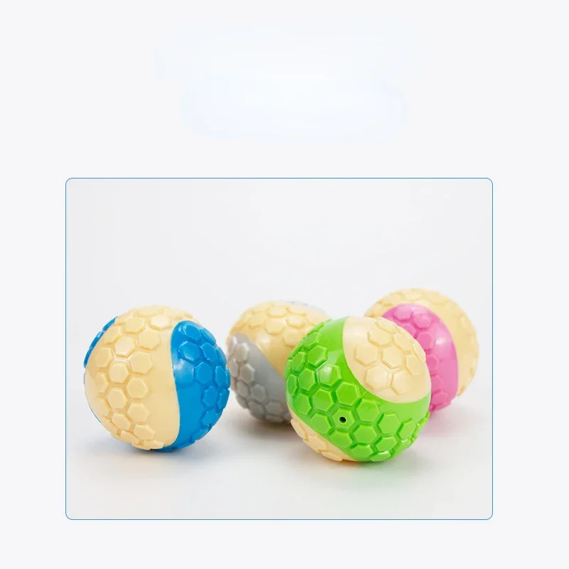 Nuevo TRP bola de juguete a cuadros molar resistente a mordeduras perro juguete interactivo - imagen 3
