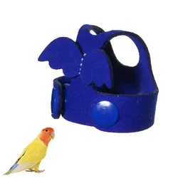 Chaleco de arnés de vuelo para pájaros, cuerda voladora, traje de vuelo para loros con correa, accesorios de entrenamiento para periquitos, cacatúas