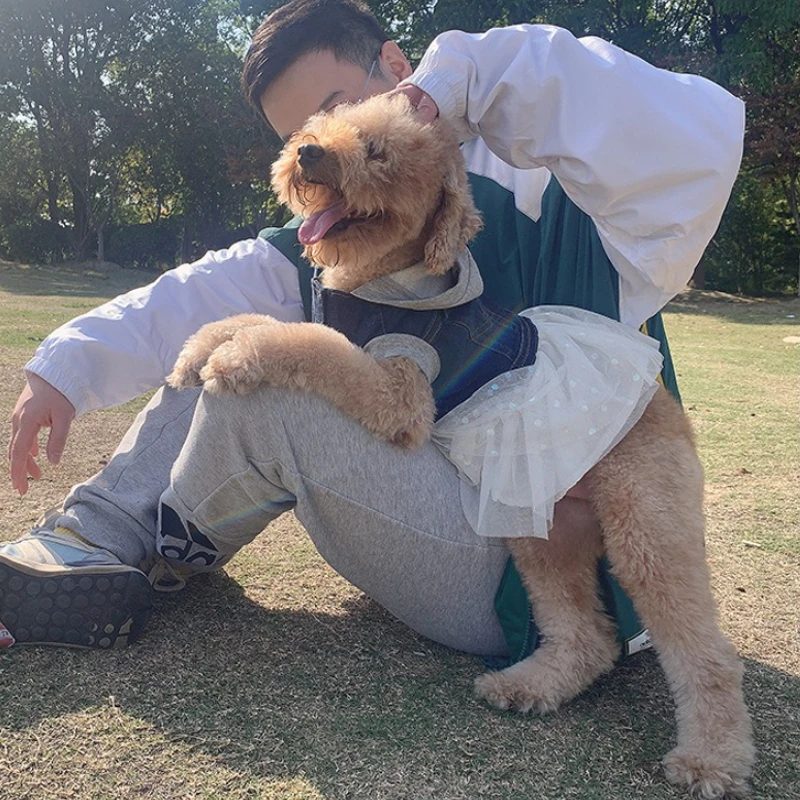 Ropa para perros pequeños, Otoño e Invierno, peluche Bichon, cachorros de Pomerania, ropa bonita de moda para mascotas, ropa de cuatro patas, ropa de algodón para invierno - imagen 3