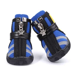 Zapatos transpirables antideslizantes para perros Teddy y Chihuahua