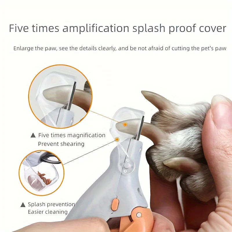 Tijeras cortaúñas profesionales para perros y gatos – Corte preciso - imagen 4
