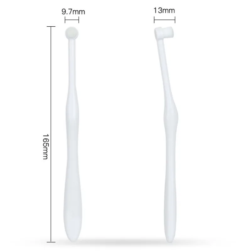 Cepillo de dientes para mascotas, Mini cepillo de cabeza para limpieza de dientes de perro, pelo cómodo, productos para el cuidado bucal - imagen 5