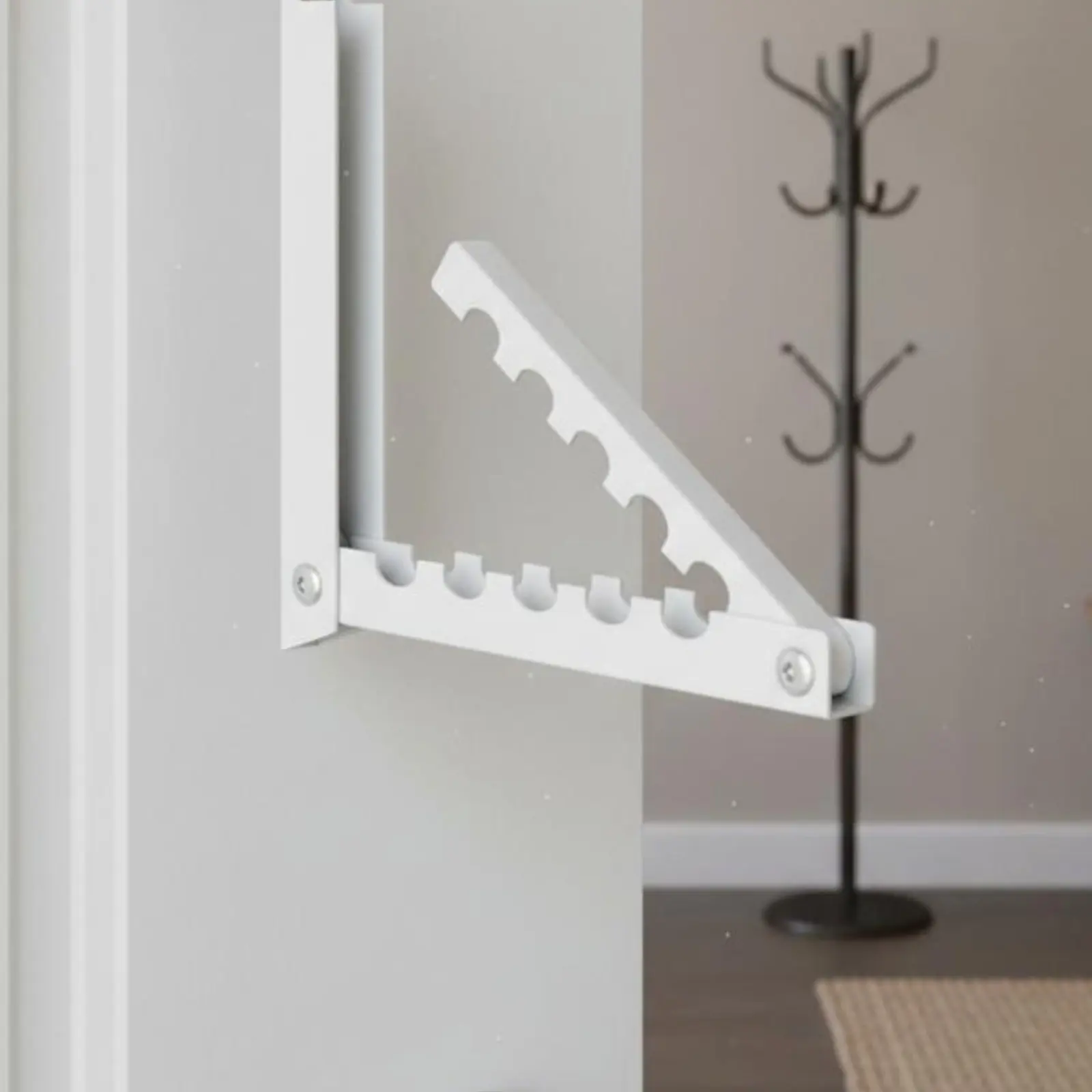 Tendedero extensible puerta para secar ropa de perro y gato - imagen 4