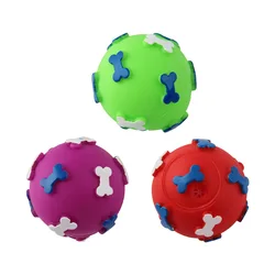 Pelota masticable para perros – Juguete dental antiaburrimiento