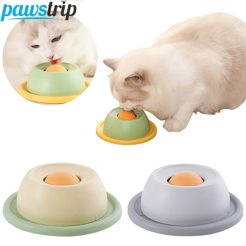 Juguetes interactivos para lamer gatos, comida antideslizante, alimentador lento para gatos, divertido plato para lamer gatitos, accesorios para gatos