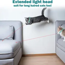 Collar láser recargable para gatos – Juguete interactivo automático