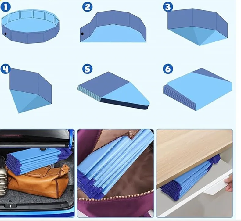 Verano mascota natación perro piscina inflable rociador de agua almohadilla juego estera de enfriamiento al aire libre fuente interactiva juguete para perros - imagen 4