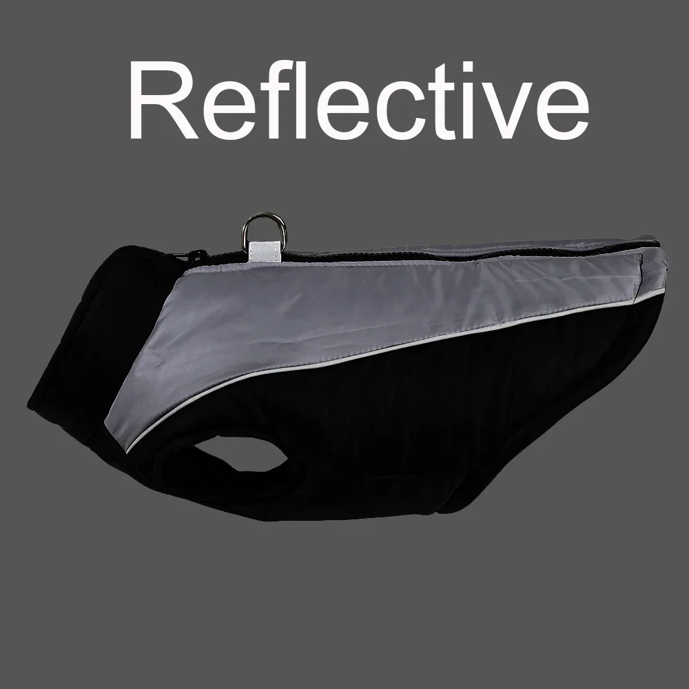 Ropa impermeable para perros, chaqueta cálida para mascotas, abrigo para perros pequeños y medianos, chaleco para gatos con cremallera, disfraz de perro salchicha Yorkie - imagen 2