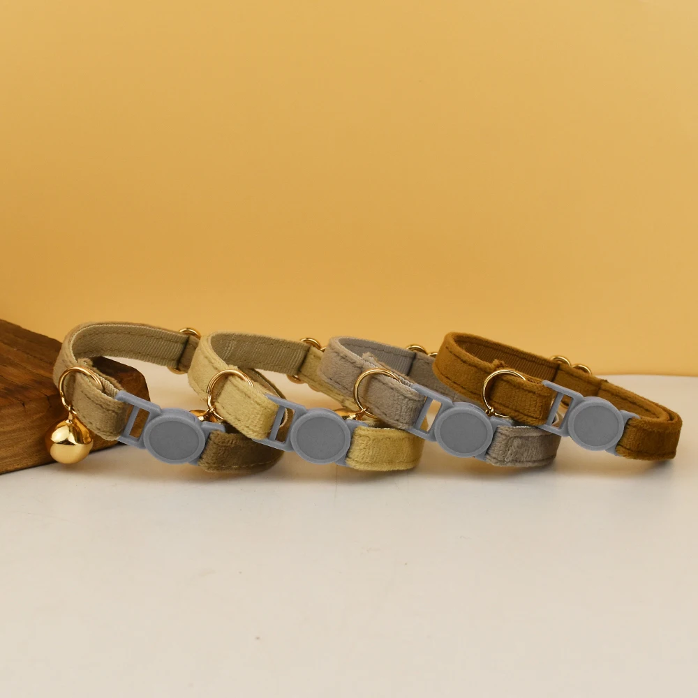 Collar de gato Bowknot Seguridad ajustable Collar personalizado para mascotas Nombre personalizado Suave - imagen 3