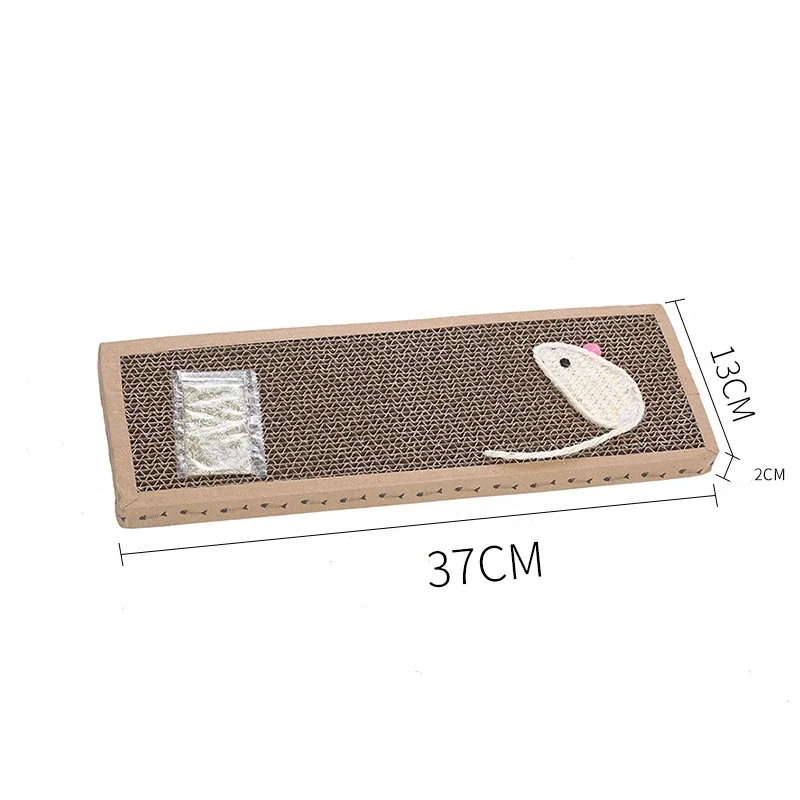 Rascador de cartón corrugado para gatos y mascotas, alfombrilla protectora para muebles, rascadores para gatitos, suministros para gatos, accesorios - imagen 2