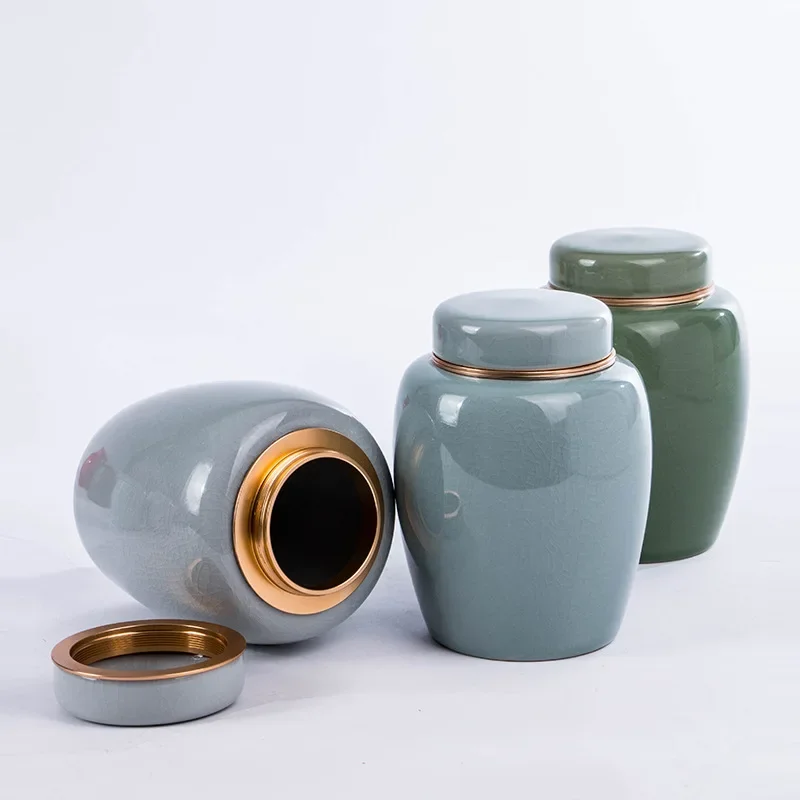 Ataúd de cremación funeraria, urna de cerámica para mascotas, contenedor de cenizas de animales pequeños, recuerdos de perros y mascotas muertas - imagen 4