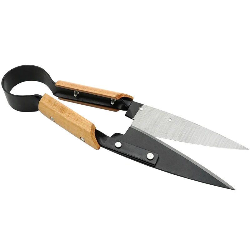 Tijeras de lana de oveja y cabra con mango de madera, podadora de jardinería, lana de oveja, rama de árbol, 13 pulgadas - imagen 2