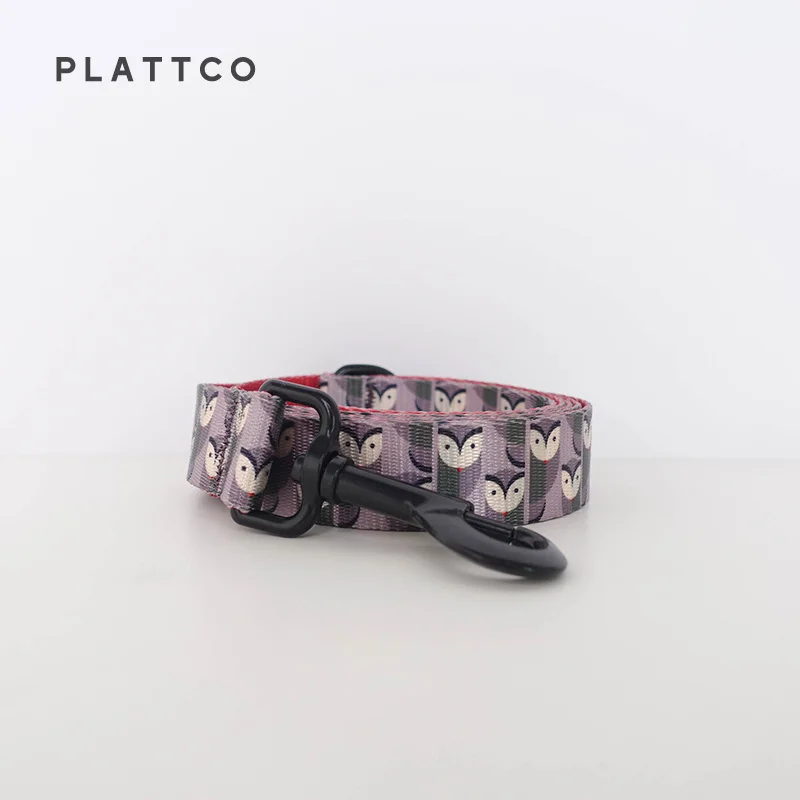PLATTCo, pajarita para perro personalizada, conjunto de correa, búhos focados para accesorios de encaje pequeños y medianos, producto para mascotas pitbull, 5 tamaños PDC316 - imagen 5