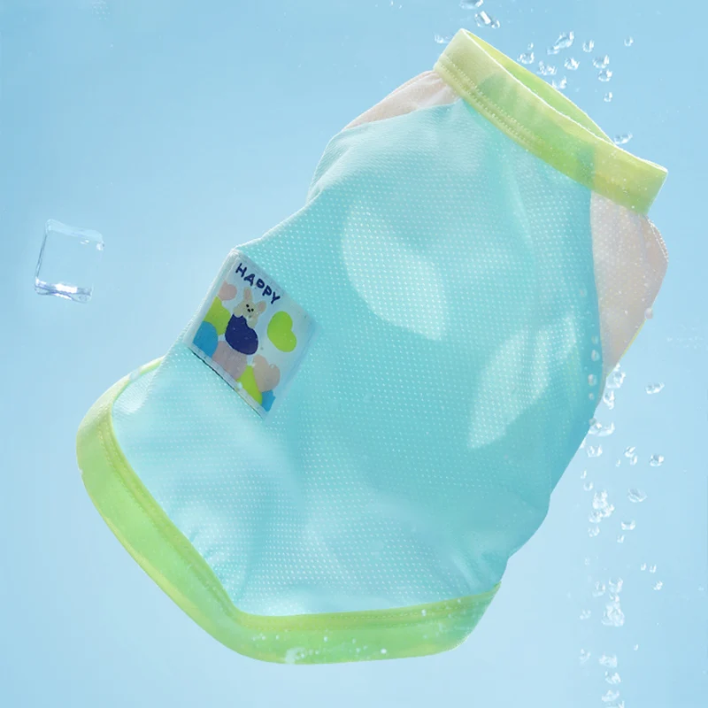 HOOPET-Chaleco de malla para mascotas, ropa elástica con estampado para perros pequeños, transpirable, ligero, para Chihuahua, cachorro y gato - imagen 5