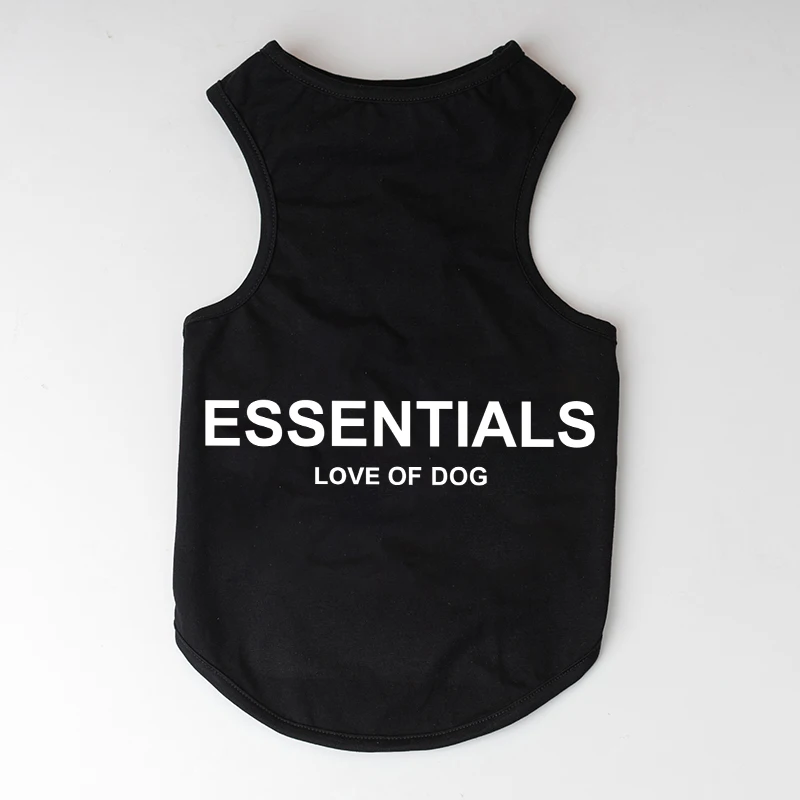 Mode Shirt Frühling Sommer Weste für Schnauzer Balck ärmelloses T-Shirt Yorkshire Teddy Outfit für kleine Medienhunde - imagen 5