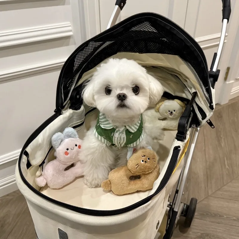 INS, nuevos juguetes para mascotas, BB, peluche, ladridos, vocalizador, rasta, ocultar comida, olfatear, gato, perro, juguetes vocalizadores de peluche para perros, cachorro, Yorkshire - imagen 4