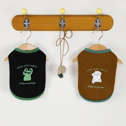 Camiseta sin mangas bonita para mascotas, abrigo de pierna de peluche, protector solar fino para mascotas, ropa para perros pequeños, ropa para cachorros