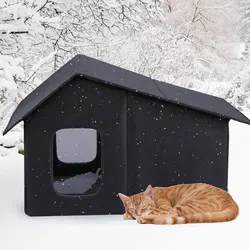 Cama impermeable para gatos y perros al aire libre – plegable