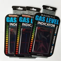 10 unids/lote cilindro de Gas magnético indicador de nivel de tanque de Gas termómetro de cristal líquido medidor de temperatura