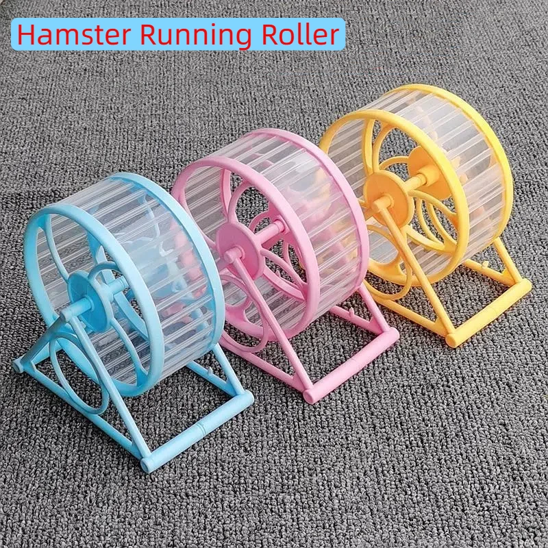 Rueda para correr para hámster, Ultra silenciosa, antiinterferencias, ruedas deportivas para animales pequeños, accesorios para jaulas de hámster, juguetes para hámster