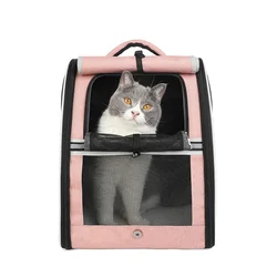 Mochila transpirable para gatos y perros pequeños, aprobada aerolínea